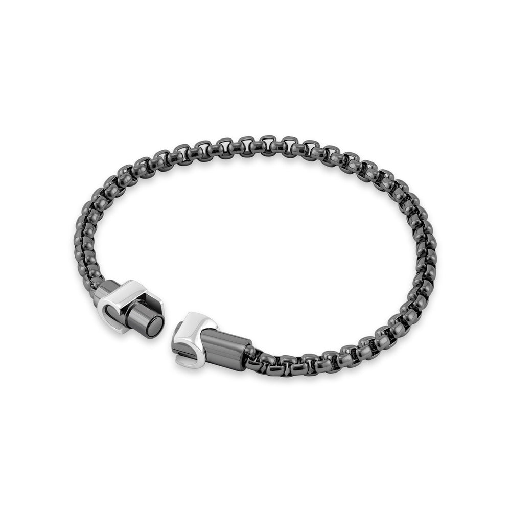 Men Carlo Silver Bracelet