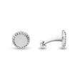 Men Pietro Silver Cufflink