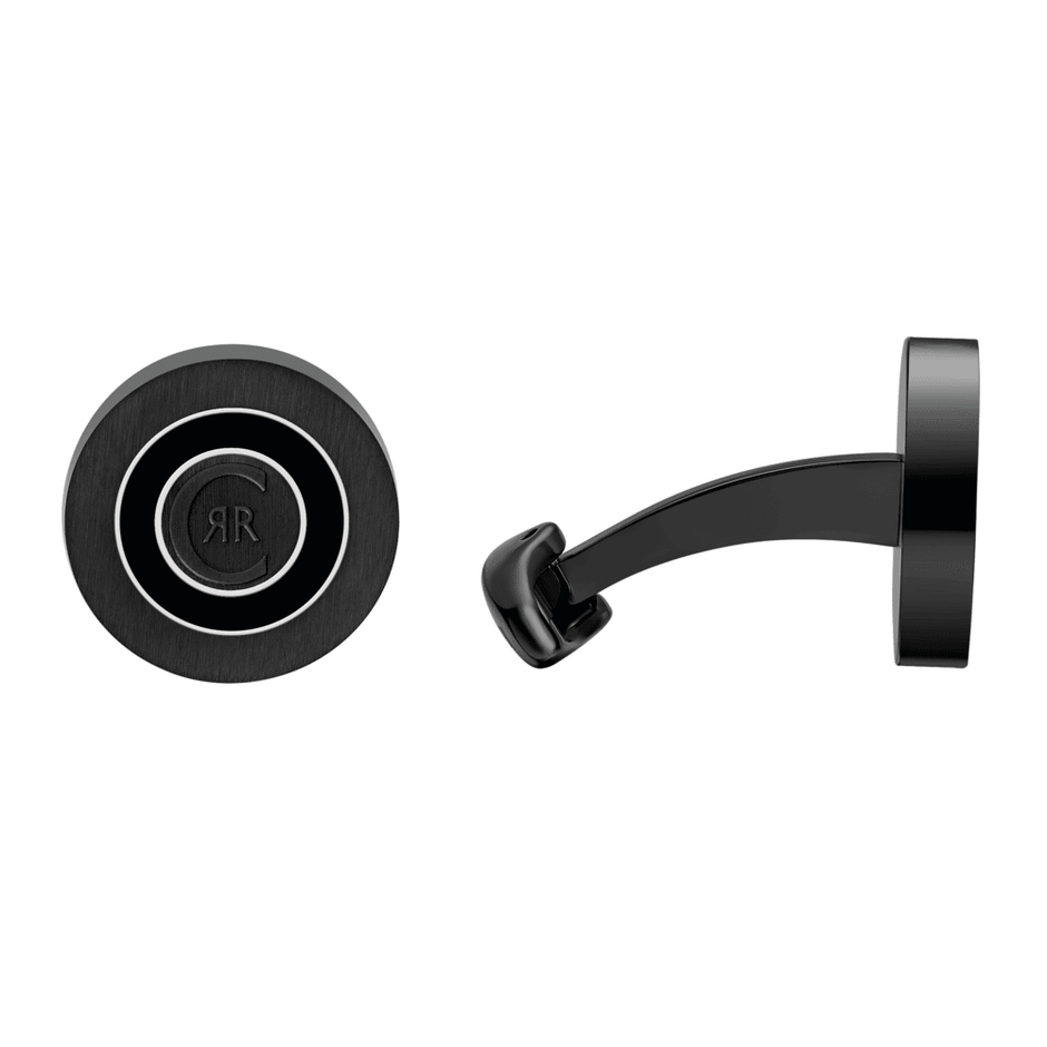 Men Black Cufflink