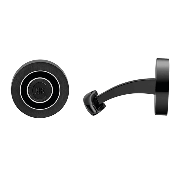 Men Black Cufflink