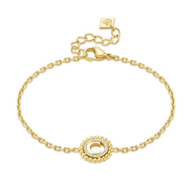 سوار مطلي بالذهب للنساء