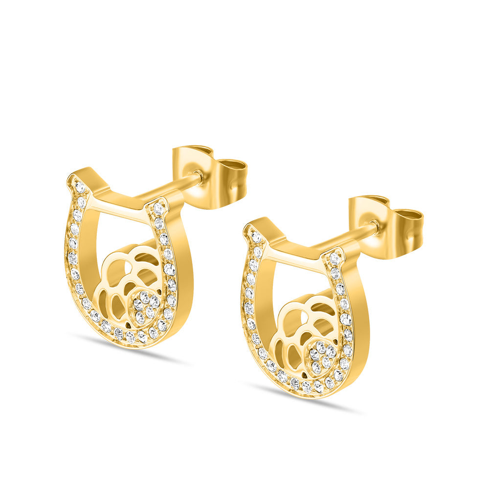 Women Gold-Plated Earrings