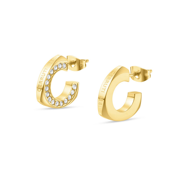 أقراط مطلية بالذهب للنساء