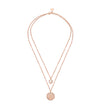 Women Arabesque 2.0 Rosegold Necklace