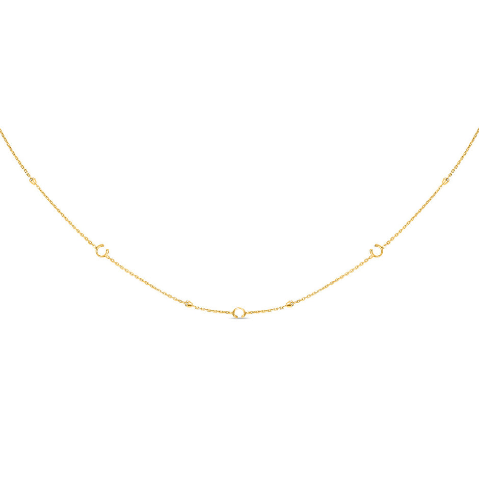 Women Gold-Plated Necklace