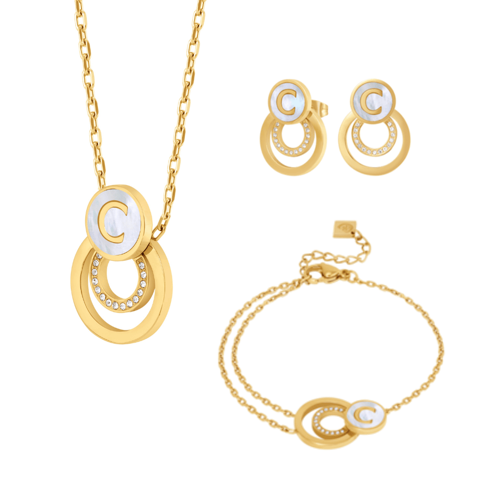 Women Gold Jewelry Set