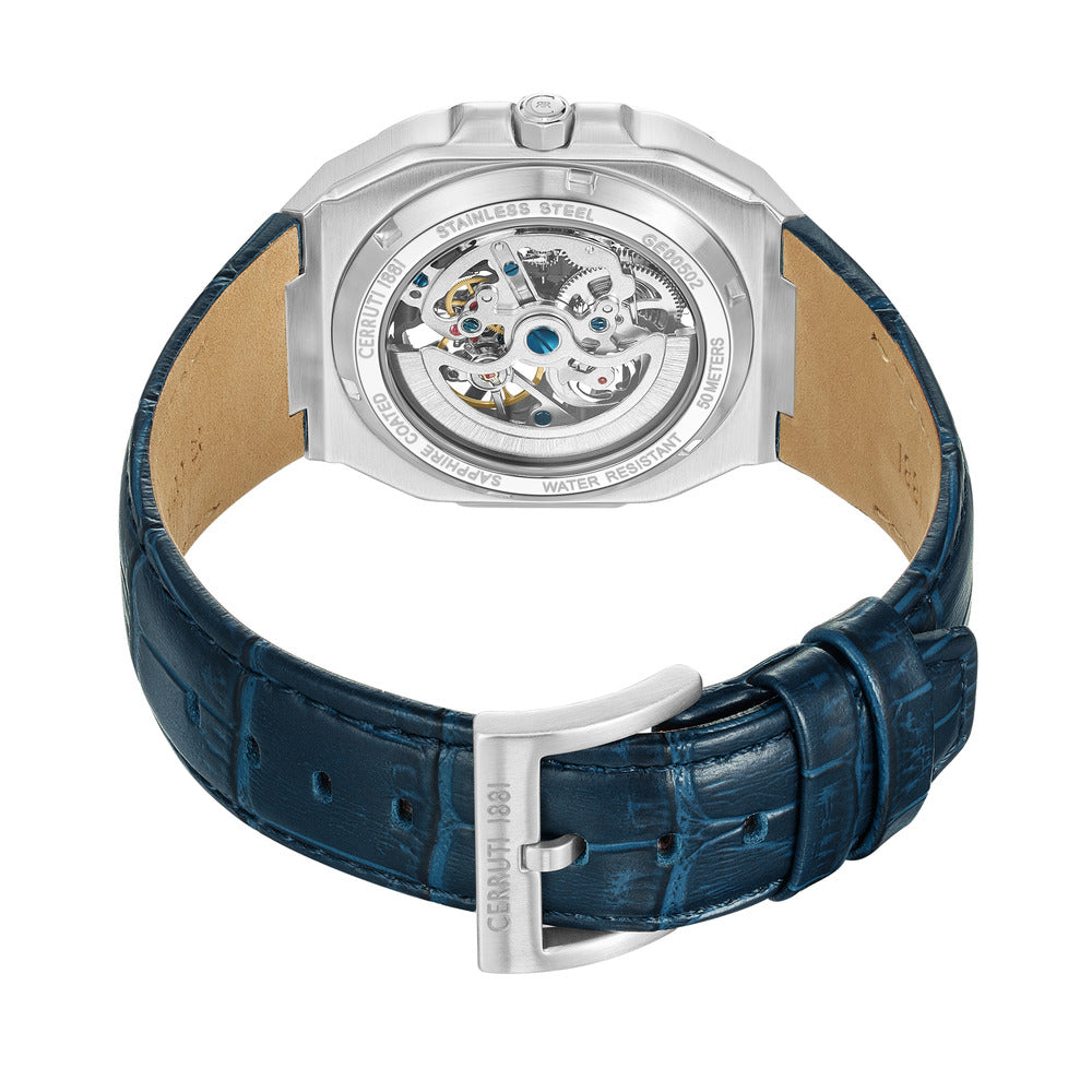 Men Contemporary Blue Watch