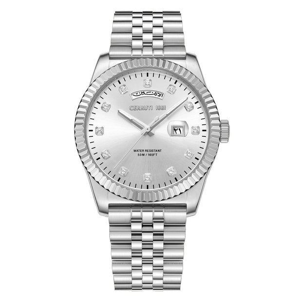 Men Chienti Silver Watch