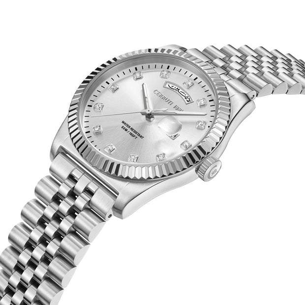 Men Chienti Silver Watch