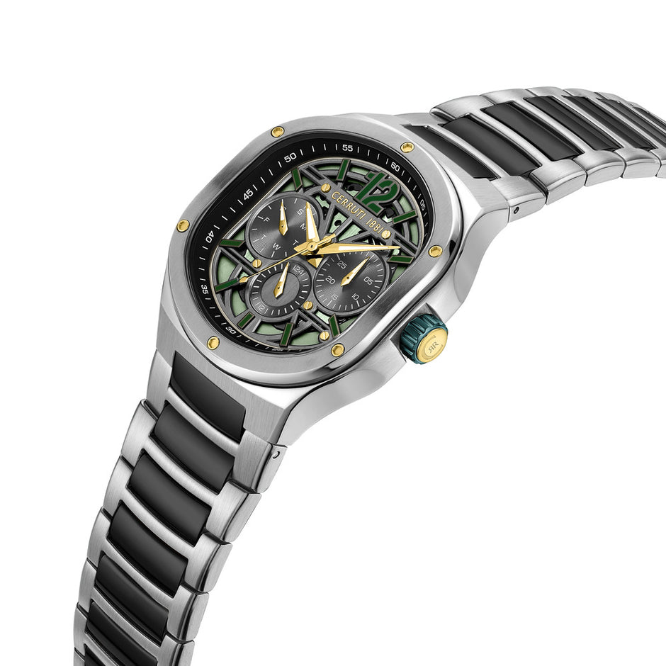 ساعة ترينتو خضراء رجالية