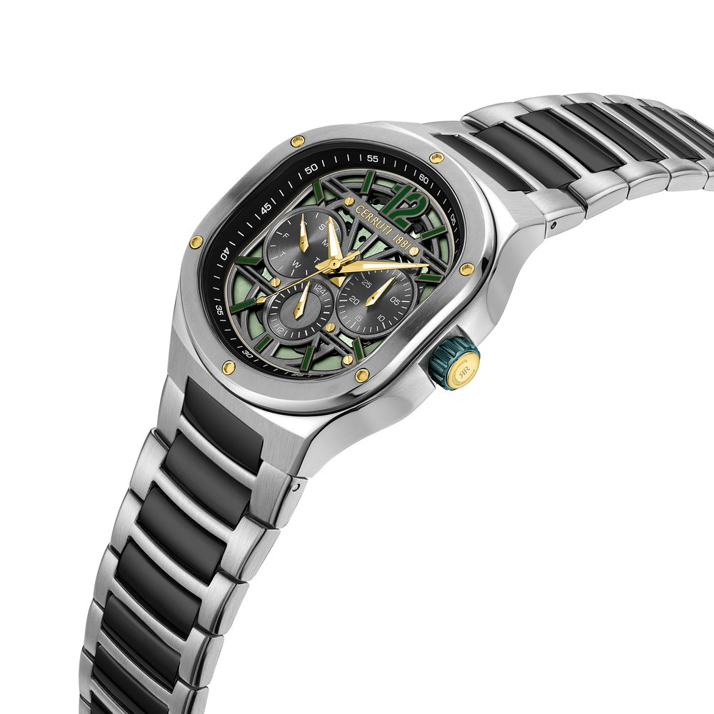 ساعة ترينتو خضراء رجالية