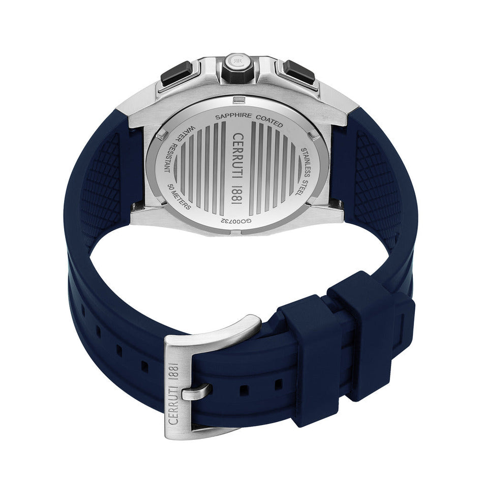 ساعة أريزو زرقاء للرجال