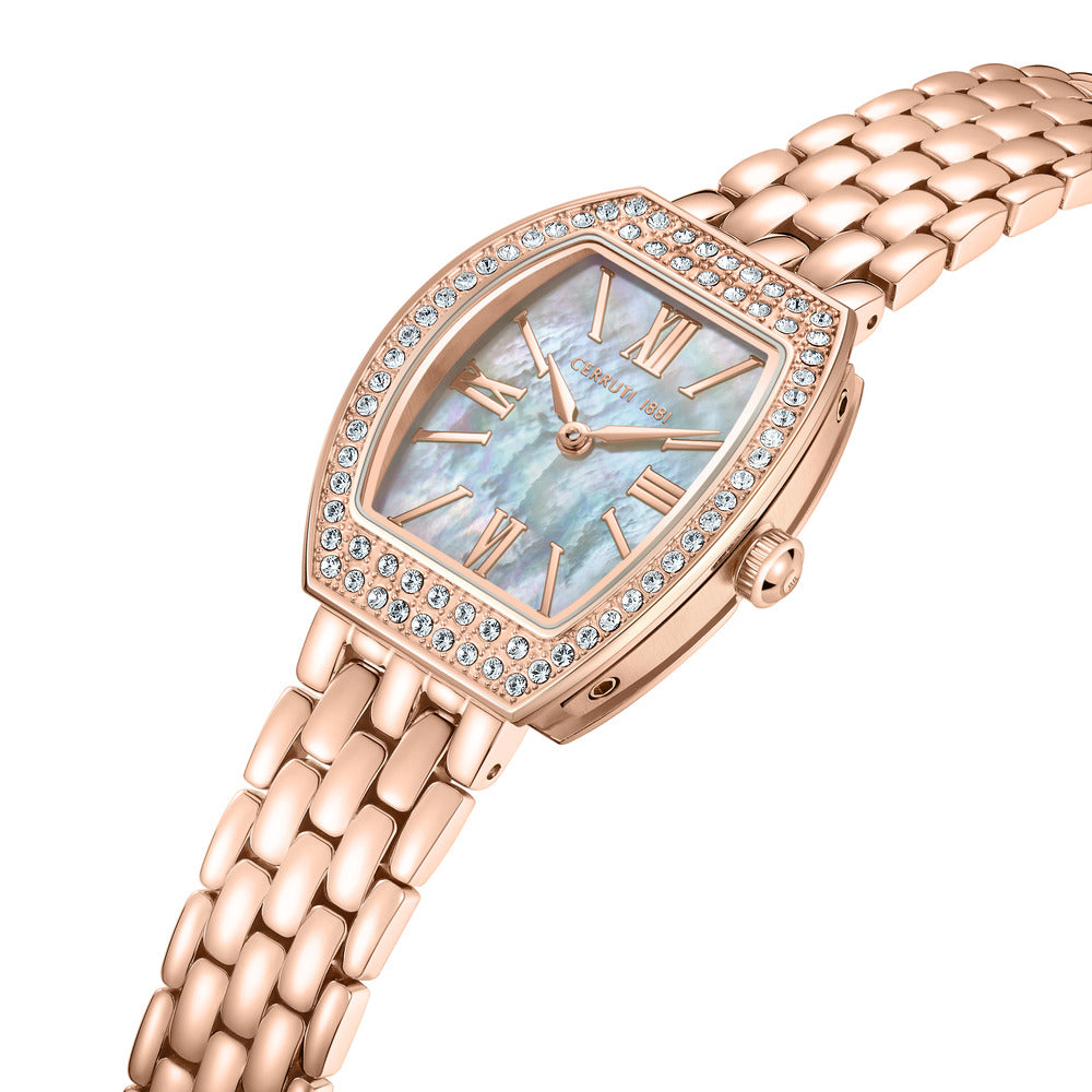 Women Contemporary Rose Gold Watch