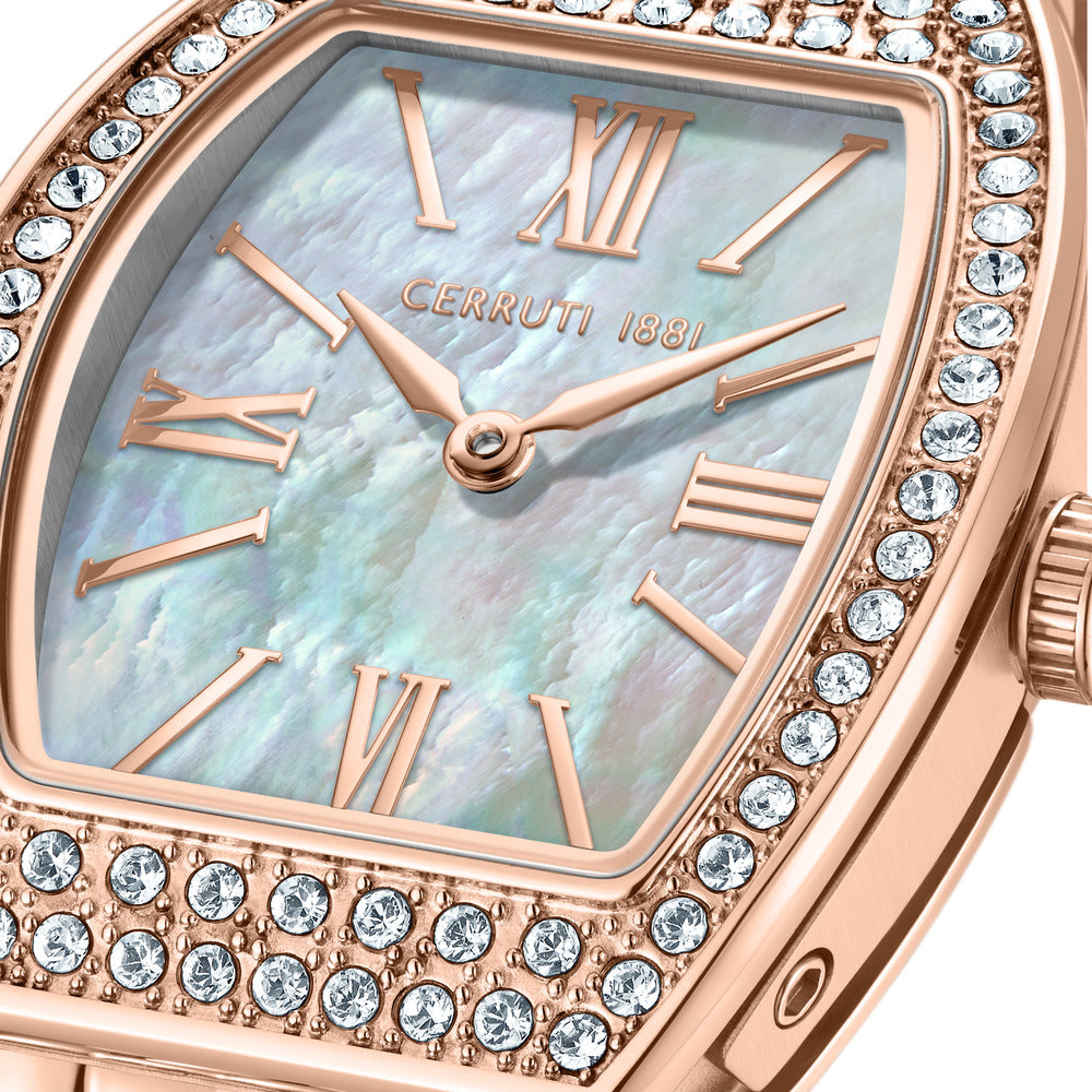 Women Contemporary Rose Gold Watch