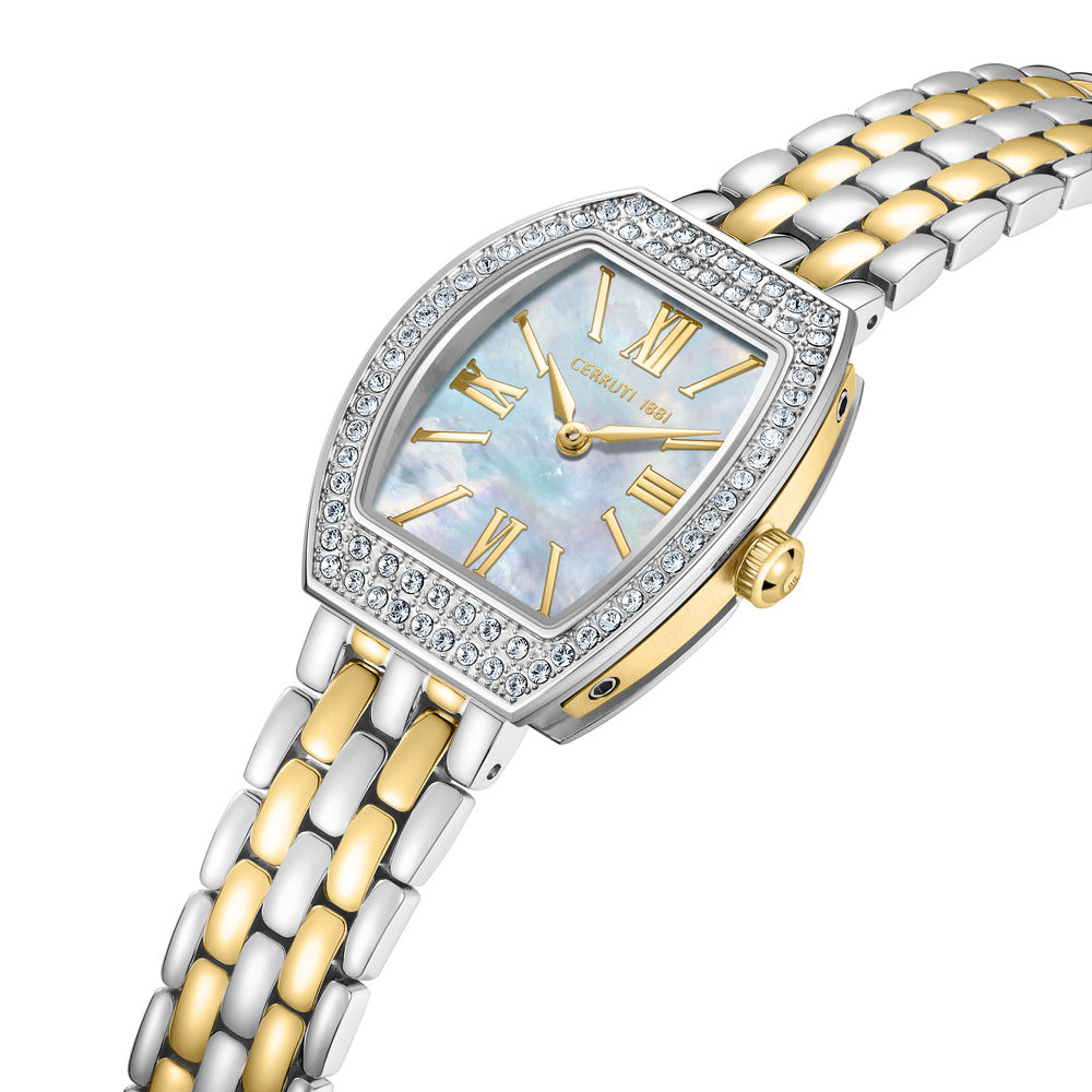 Women Contemporary Silver / Gold Watch