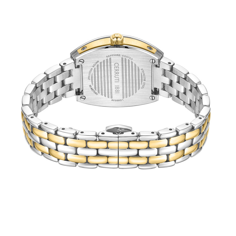 Women Contemporary Silver / Gold Watch