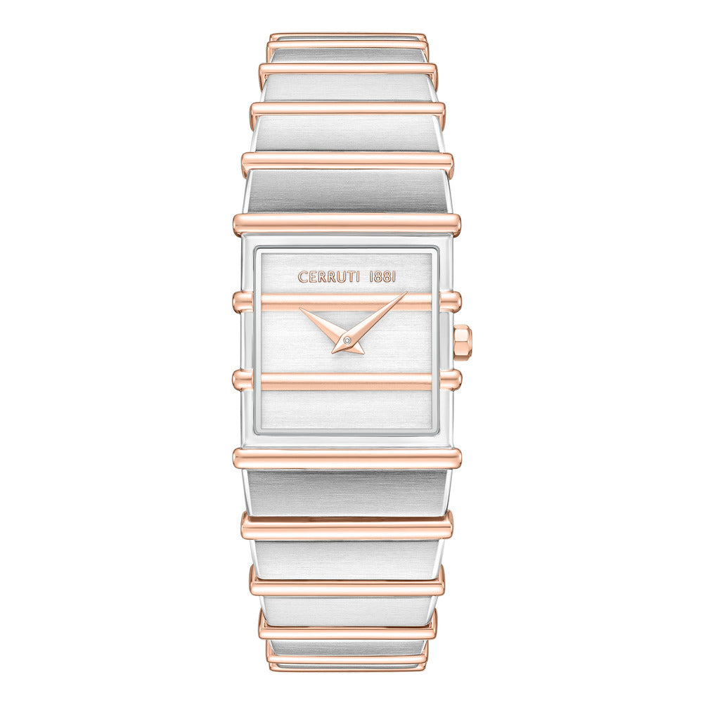 Women Ravenna Silver/Rose Gold 22mm Watch