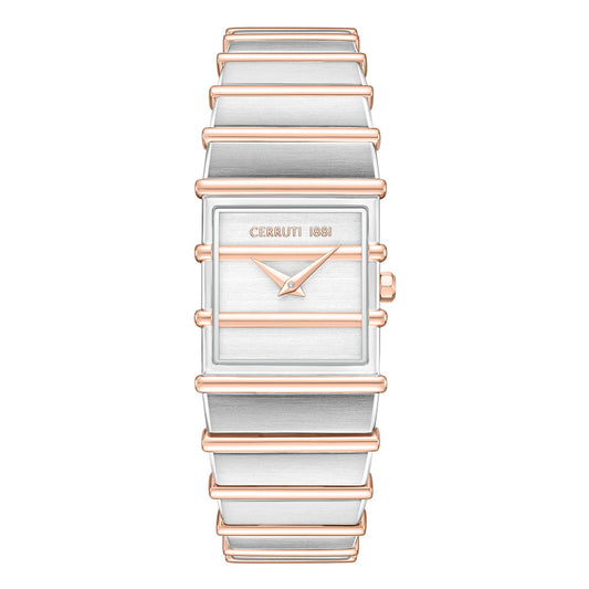 Women Ravenna Silver/Rose Gold 22mm Watch