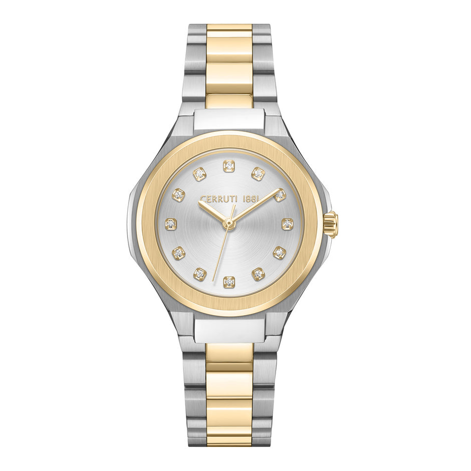 Women Lucardo Two Tone Watch