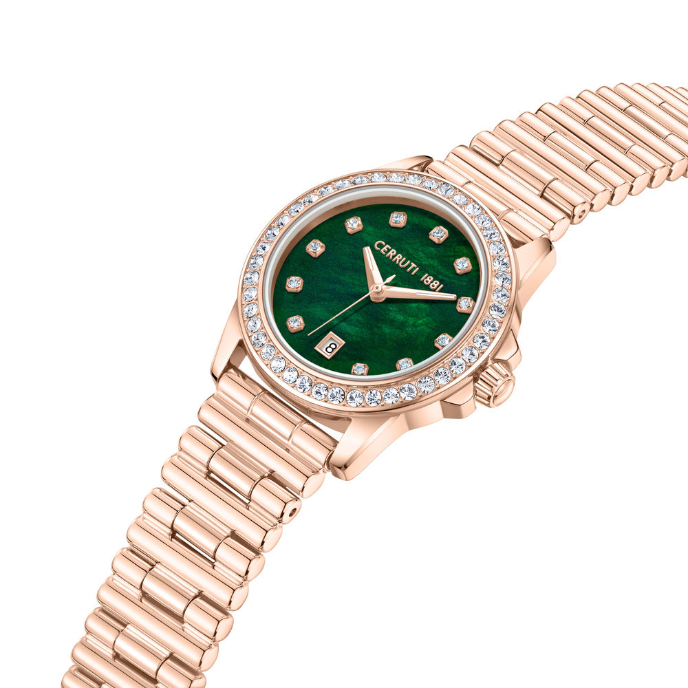 Women Turchino 30mm Rose Gold Watch