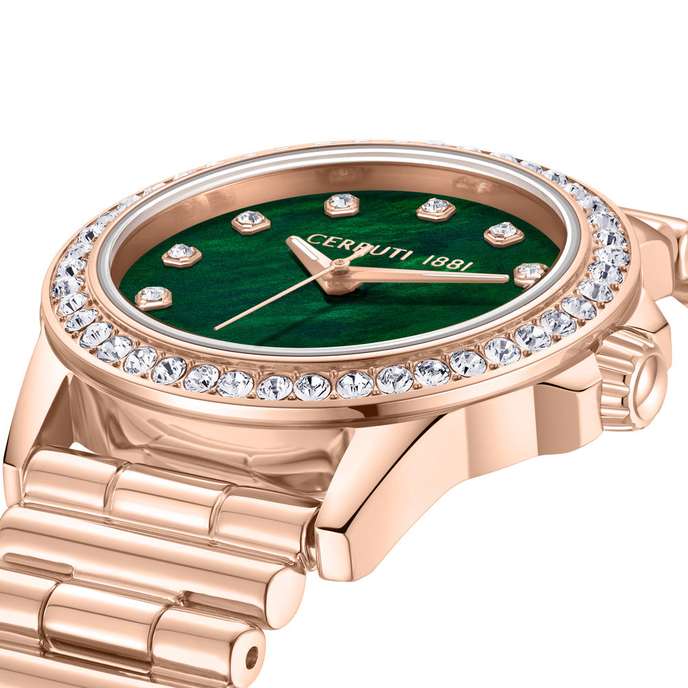 Women Turchino 30mm Rose Gold Watch