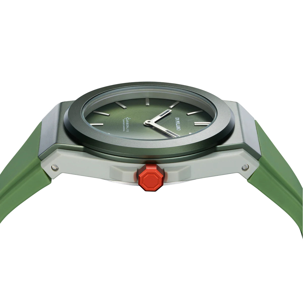 Carbonlite Unisex Green Quartz Analog Watch - 0716053753830