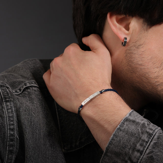 Men Blue Bracelet