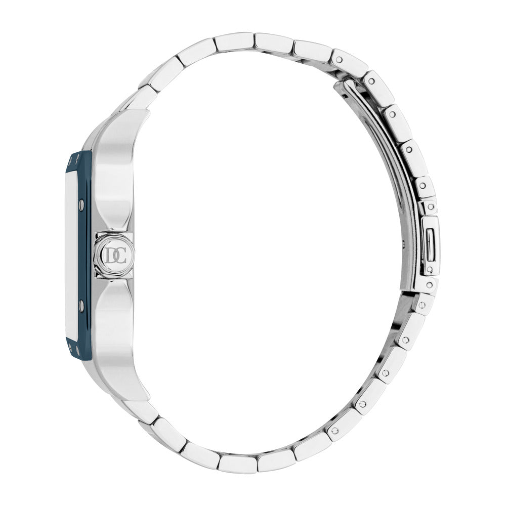 Men Gents Silver Watch