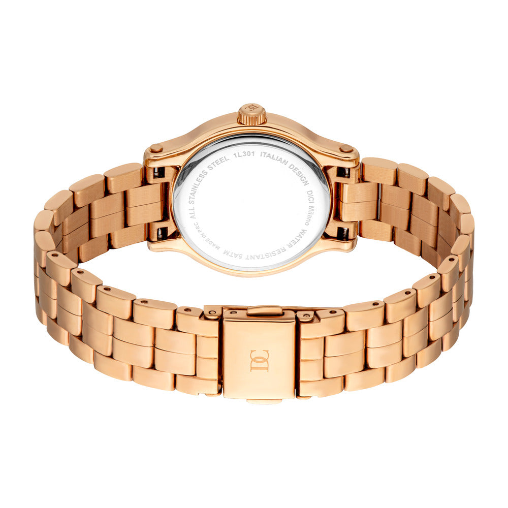 Women Glam Rose Gold 23.5mm Watch