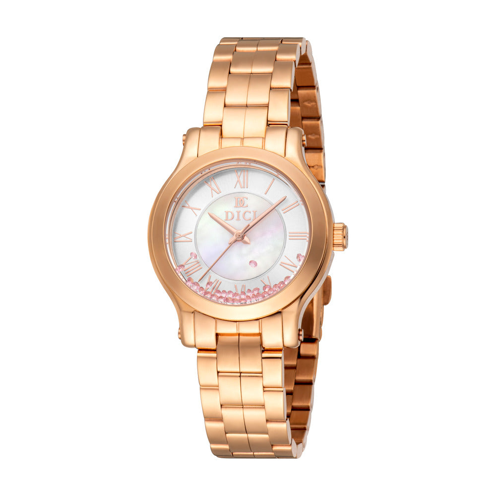 Women Glam Rose Gold 23.5mm Watch