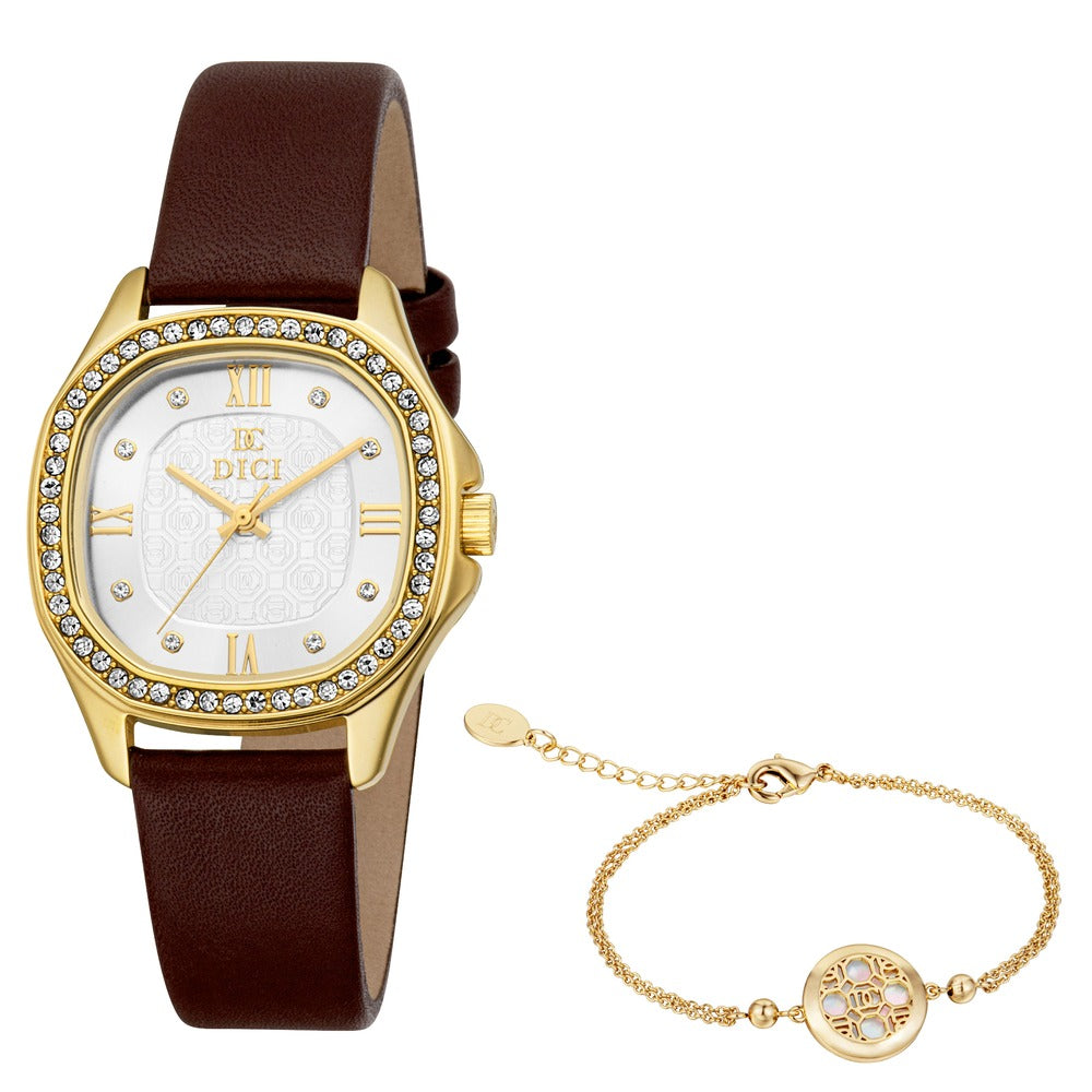 Women Set Silver 26.7mm Watch