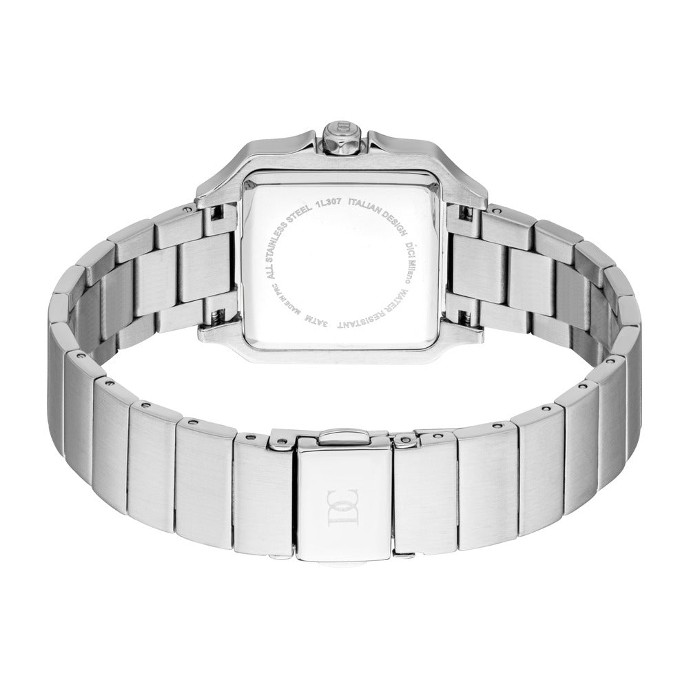 Women Glam Silver Watch