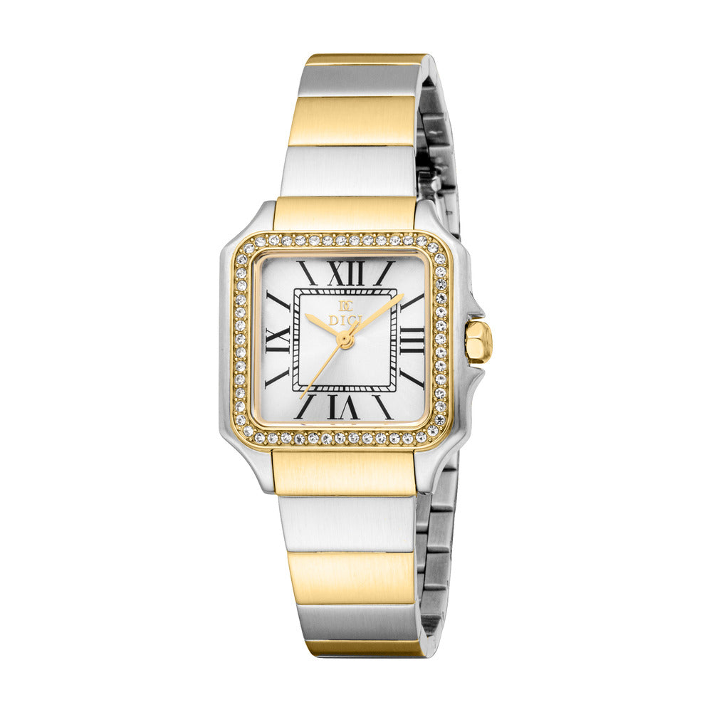 Women Glam Silver/Gold Watch