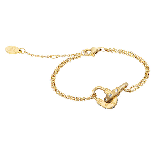 Women Lucchetto Gold Bracelet