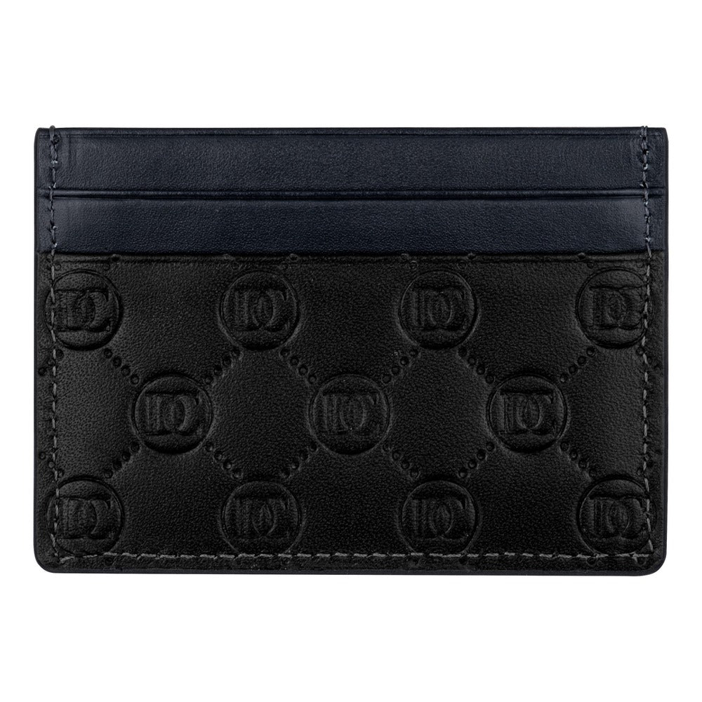 Men Black & Blue Card Holder