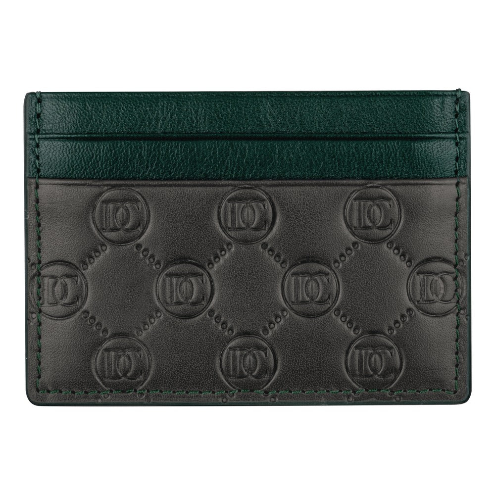 Men Brown & Green Card Holder