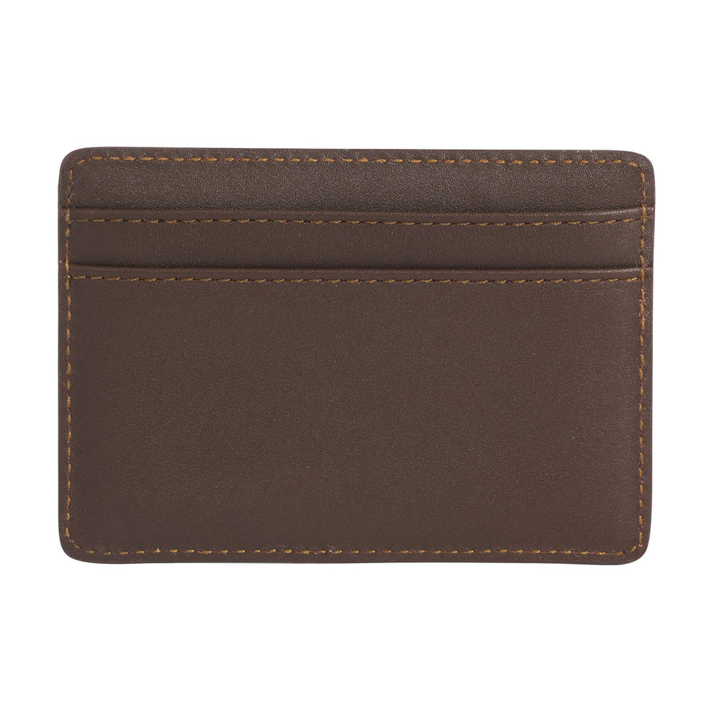 Men Brown Card Holder