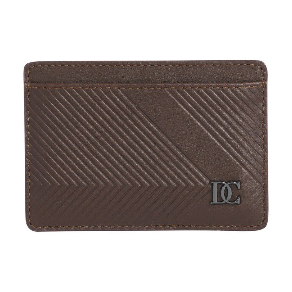 Men Brown Card Holder