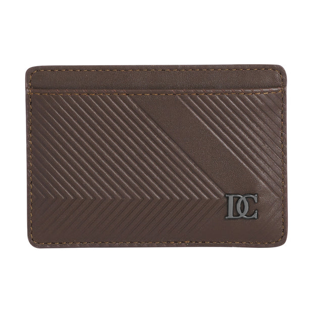 Men Brown Card Holder