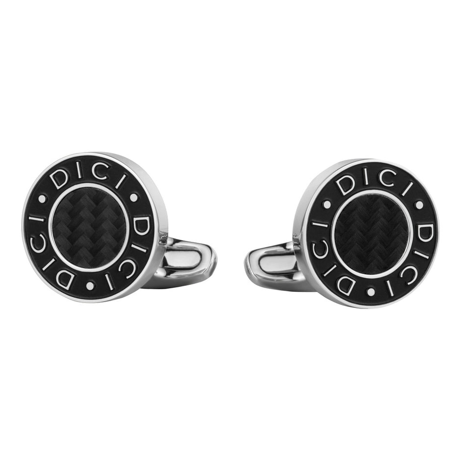 Men Black Cufflinks