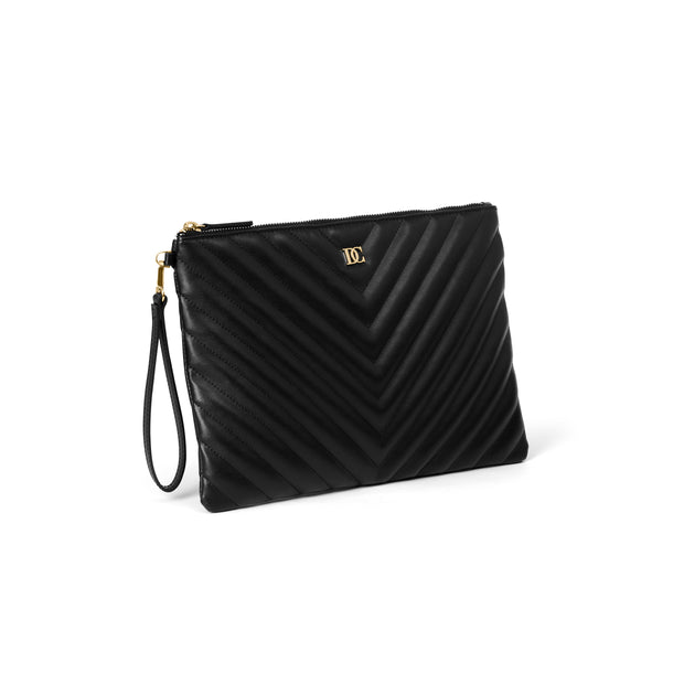 Women Black Clutch