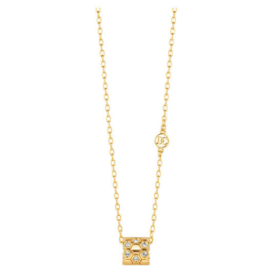 Women Favo Gold Necklace