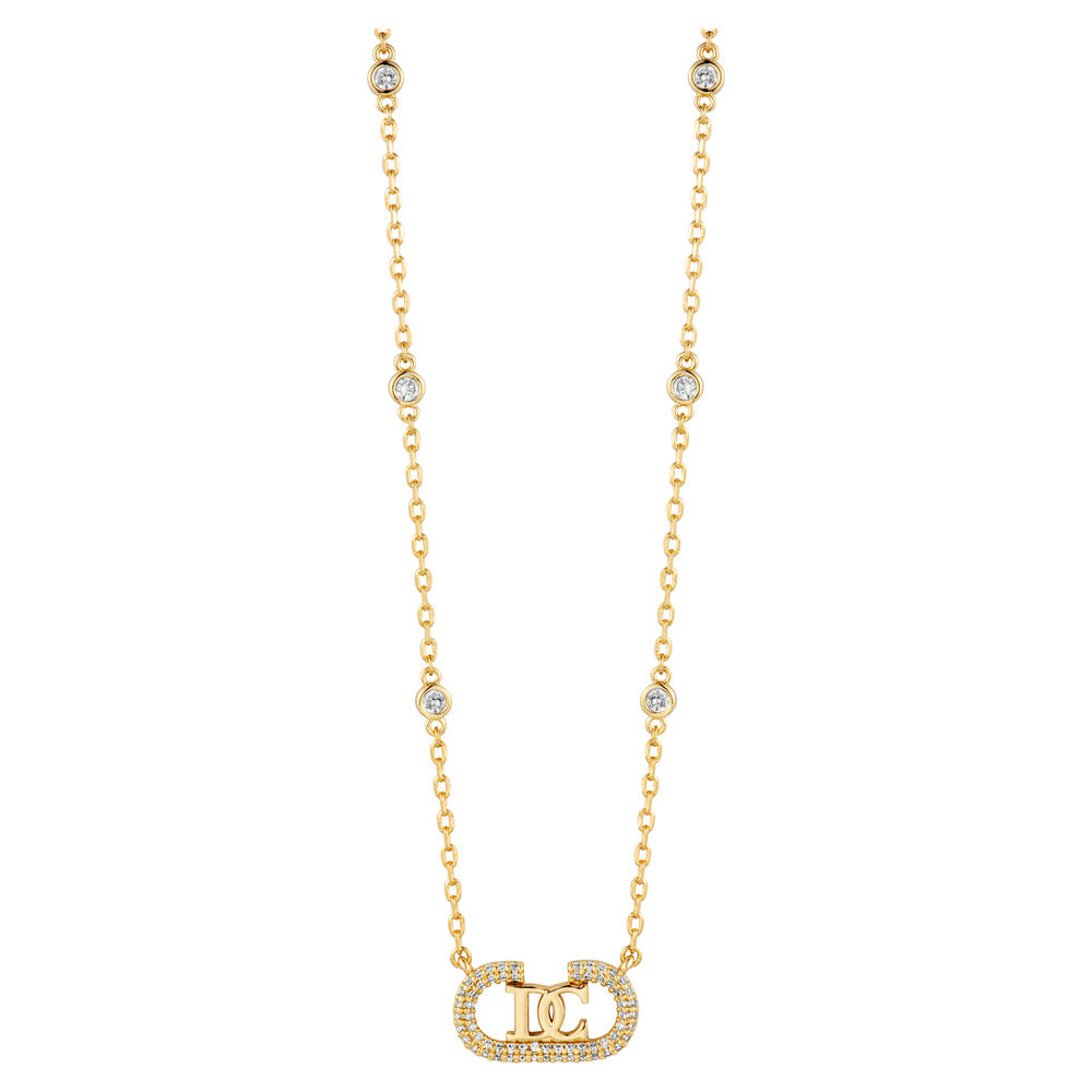 Women Voga Golden Necklace