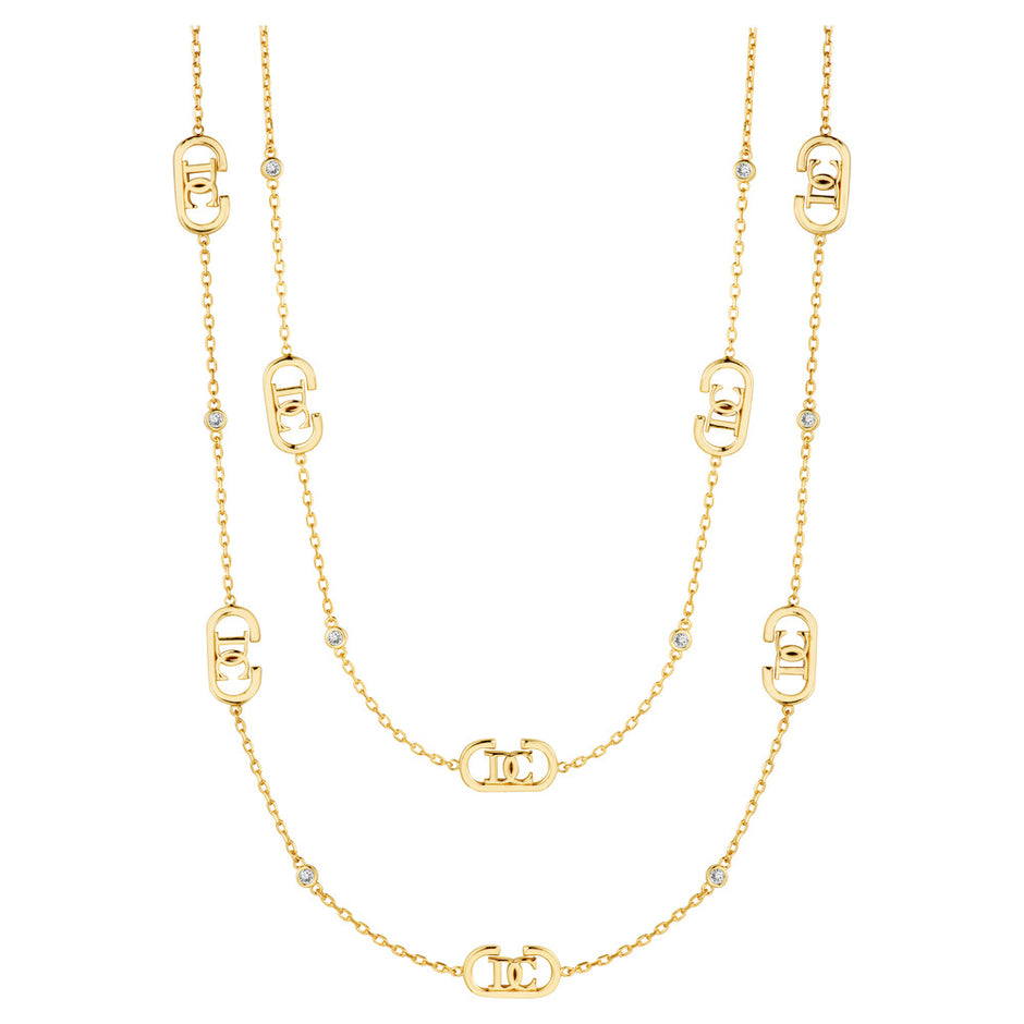 Women Voga Golden Necklace