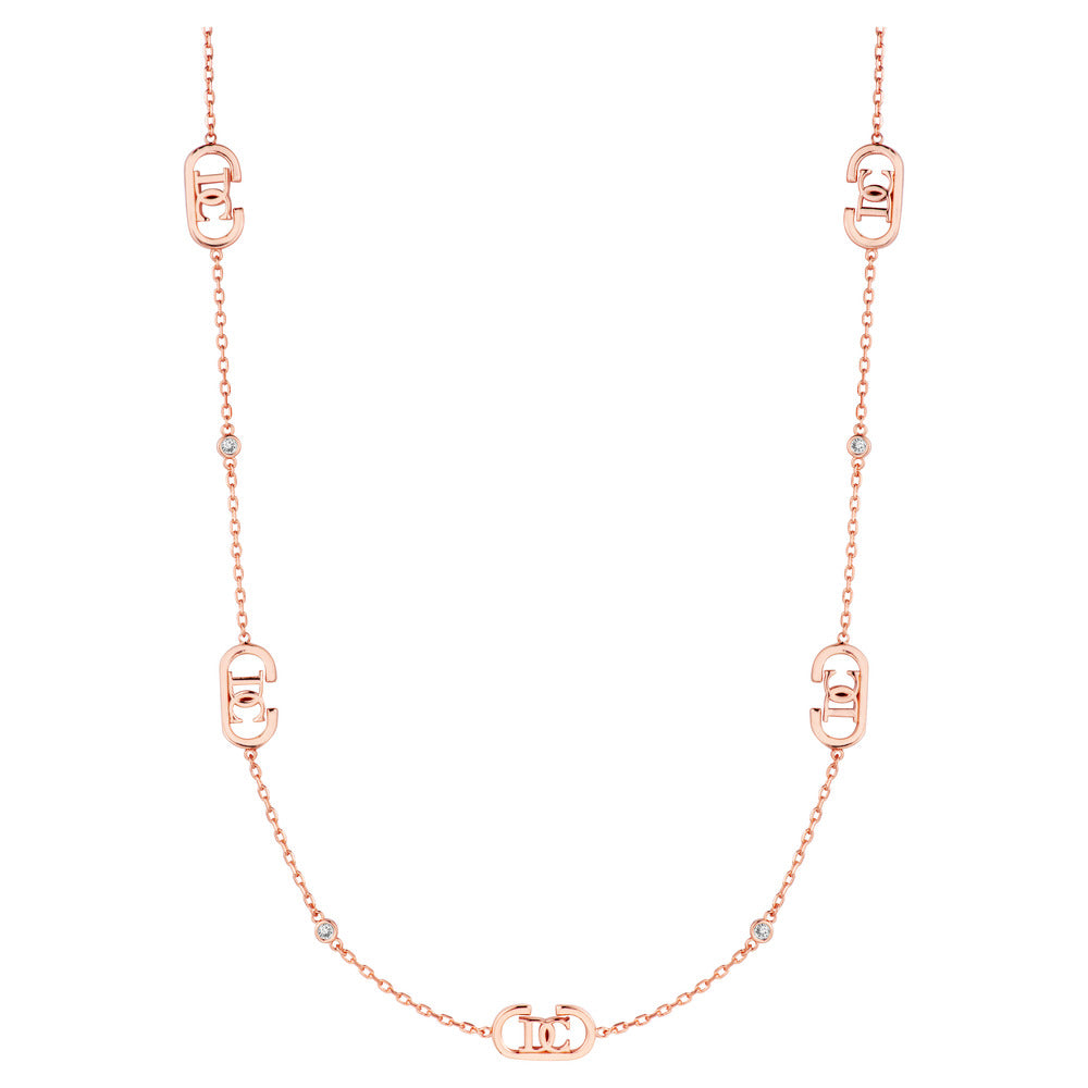 Women Voga Rose Gold Necklace