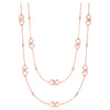 Women Voga Rose Gold Necklace