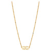 Women Diletta Golden Necklace