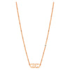 Women Diletta Rose Gold Necklace