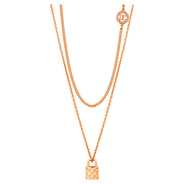 Women Tecla Rose Gold Necklace