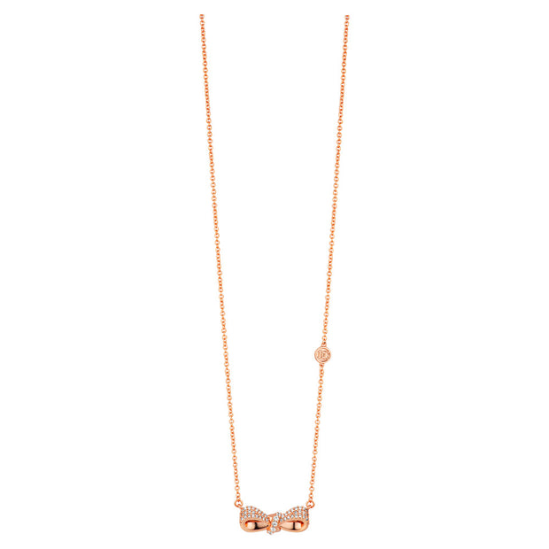 قلادة روز جولد نسائية 